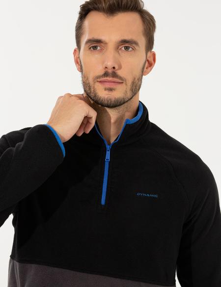 Siyah Regular Fit Sweatshirt - 50262817034