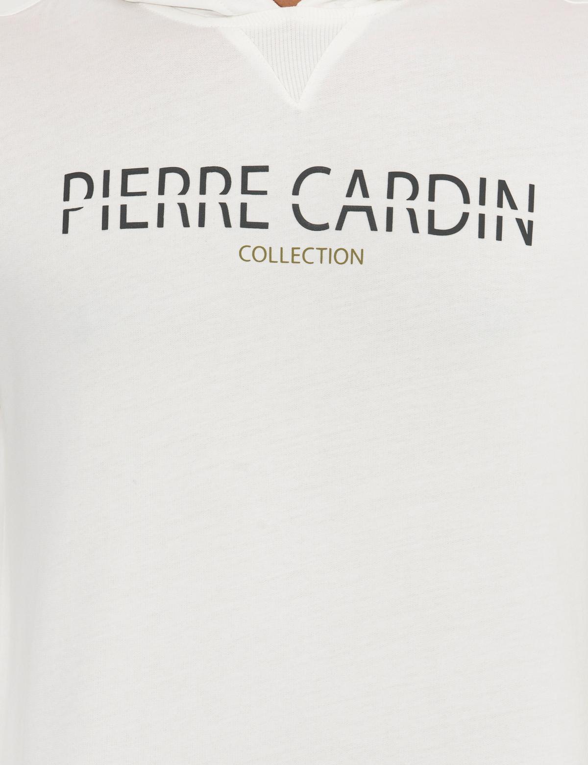 Ekru Kapüşonlu Sweatshirt - 50257602004