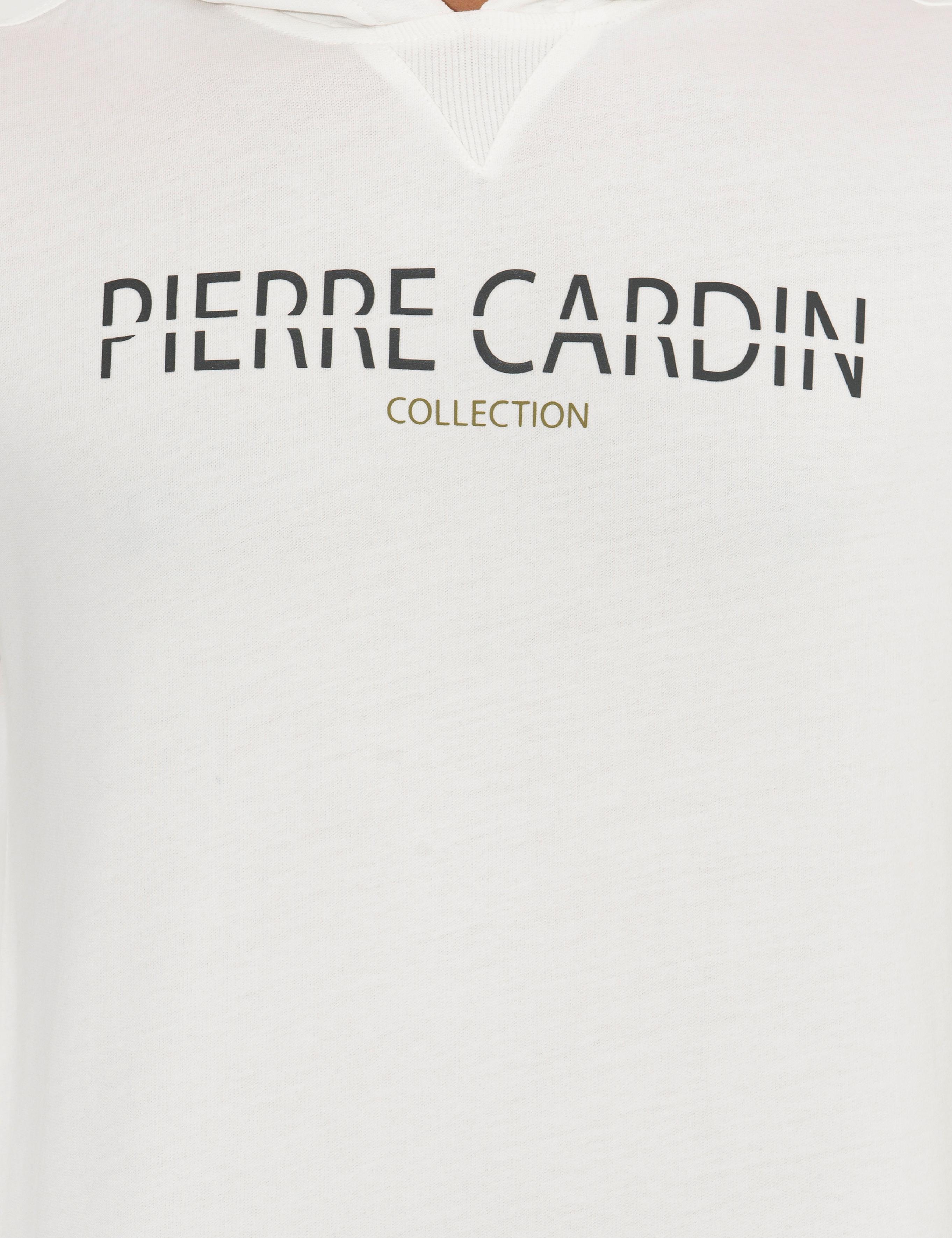 Ekru Kapüşonlu Sweatshirt