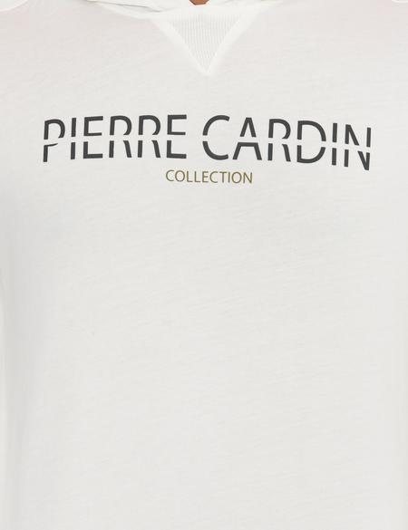 Ekru Kapüşonlu Sweatshirt - 50257602004