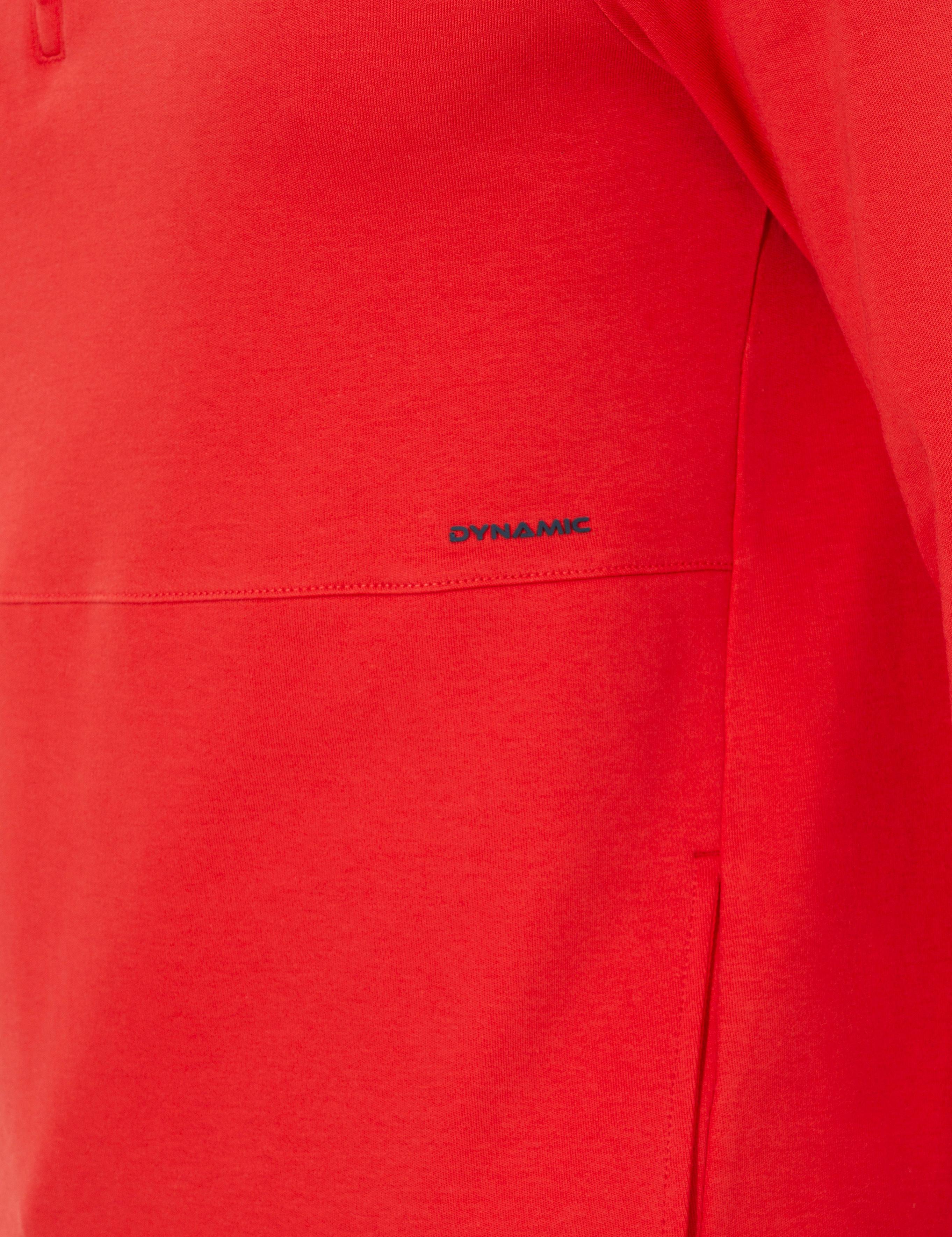 Kırmızı Kapüşonlu Sweatshirt