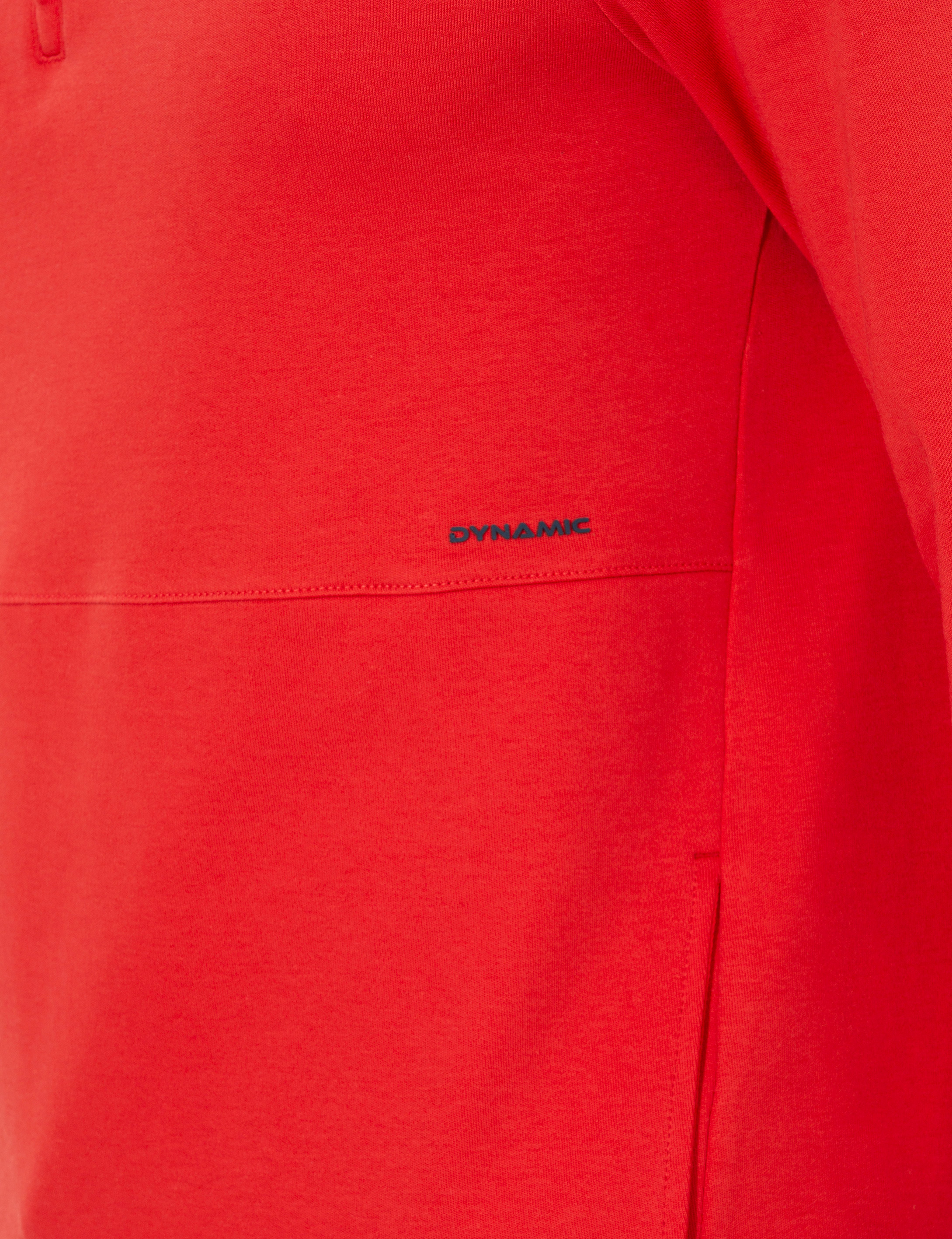 Kırmızı Kapüşonlu Sweatshirt