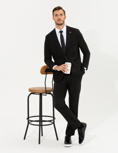 Siyah Ex. Slim Fit Takım Elbise - 50261101029