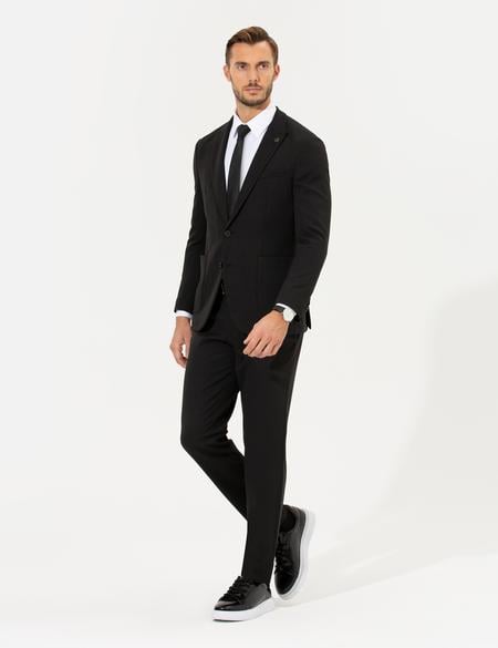 Siyah Ex. Slim Fit Takım Elbise - 50261101029