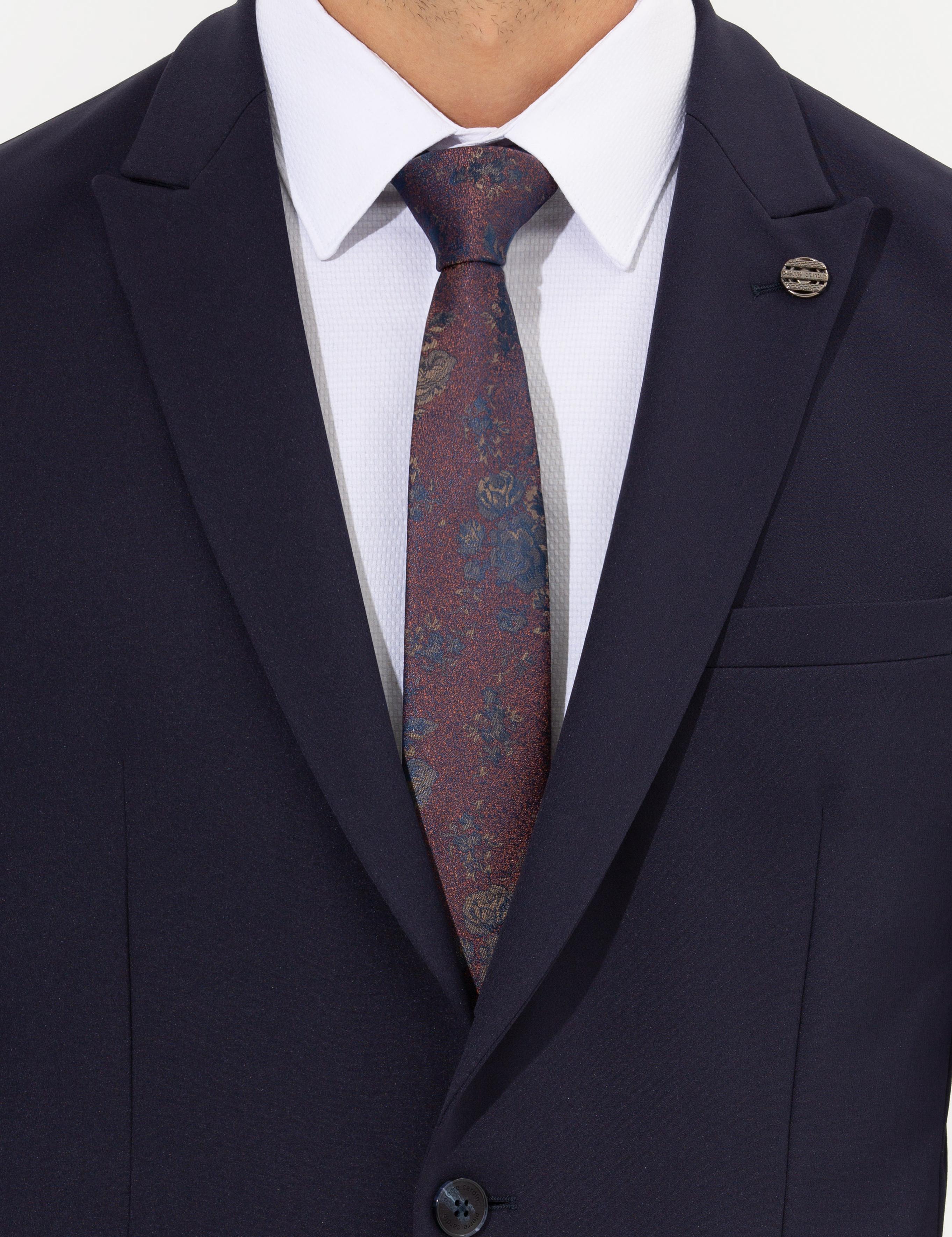 Lacivert Ex. Slim Fit Takım Elbise