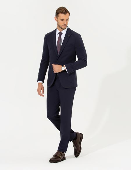 Lacivert Ex. Slim Fit Takım Elbise - 50261101041