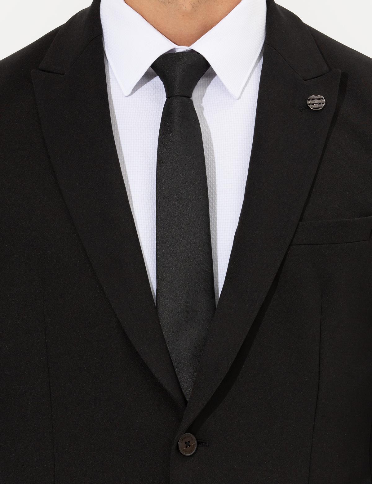 Siyah Ex. Slim Fit Takım Elbise - 50261101029