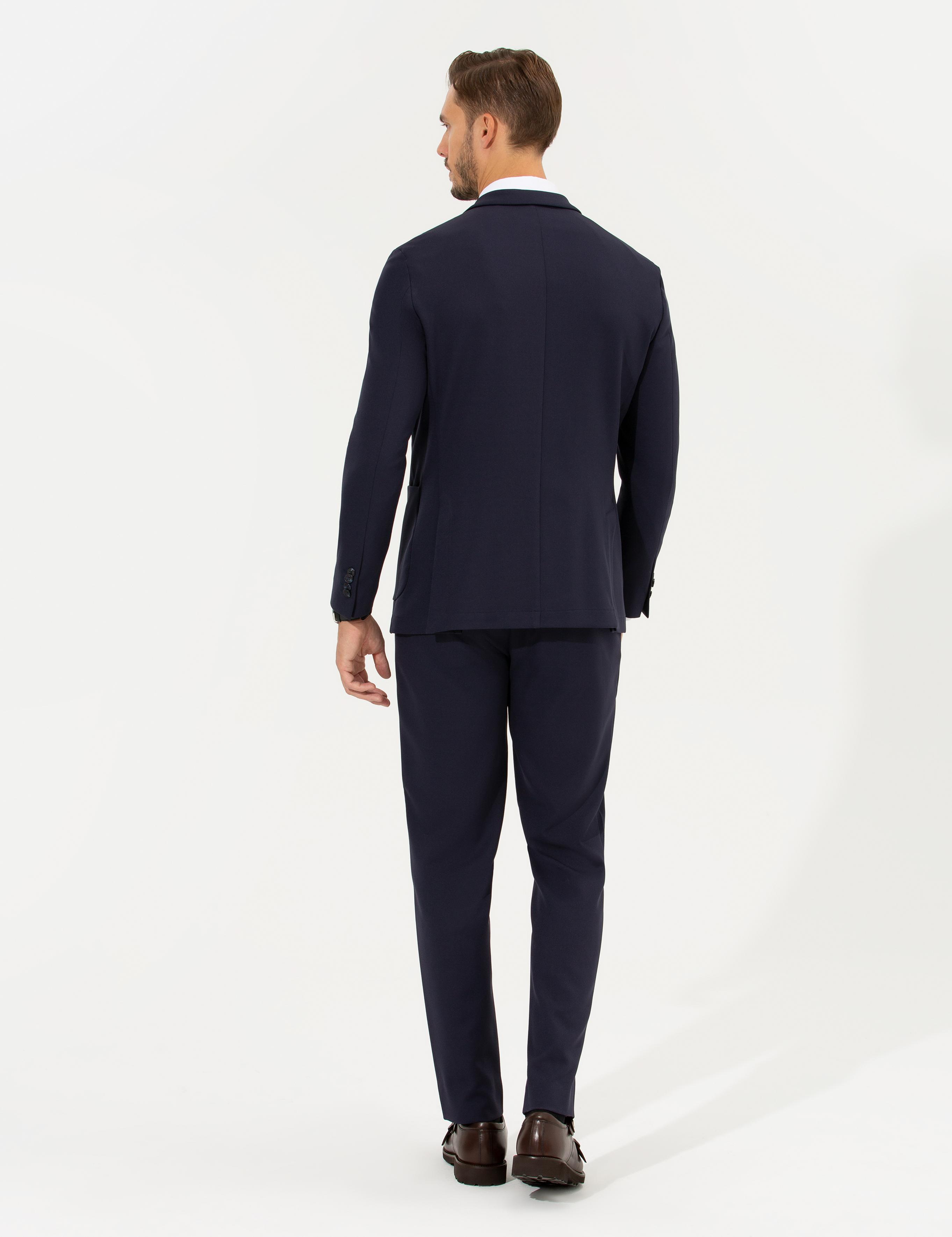 Lacivert Ex. Slim Fit Takım Elbise