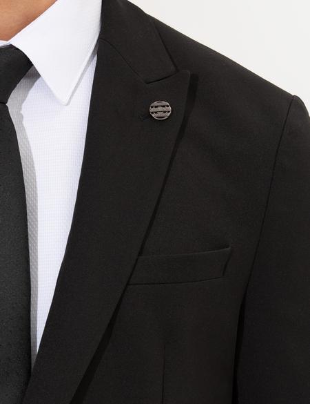 Siyah Ex. Slim Fit Takım Elbise - 50261101029
