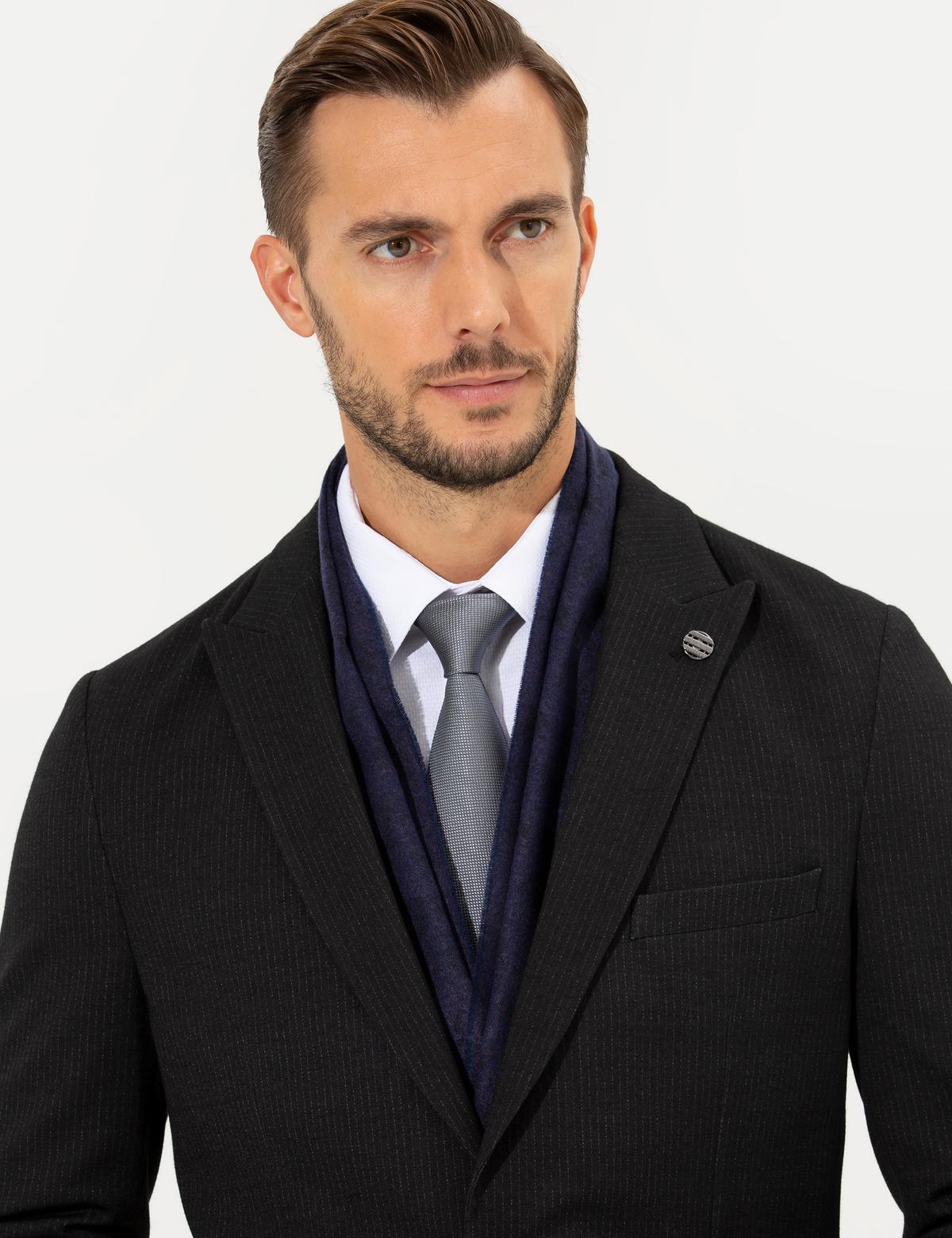 Siyah Ex. Slim Fit Takım Elbise - 50257277026