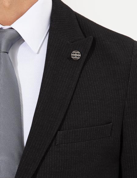 Siyah Ex. Slim Fit Takım Elbise - 50257277026