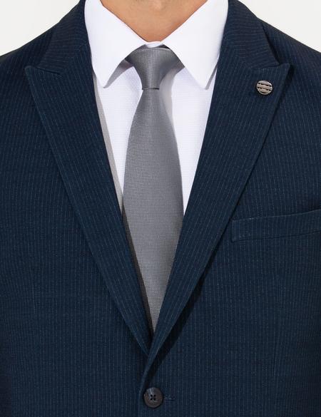 Lacivert Ex. Slim Fit Takım Elbise - 50257277056