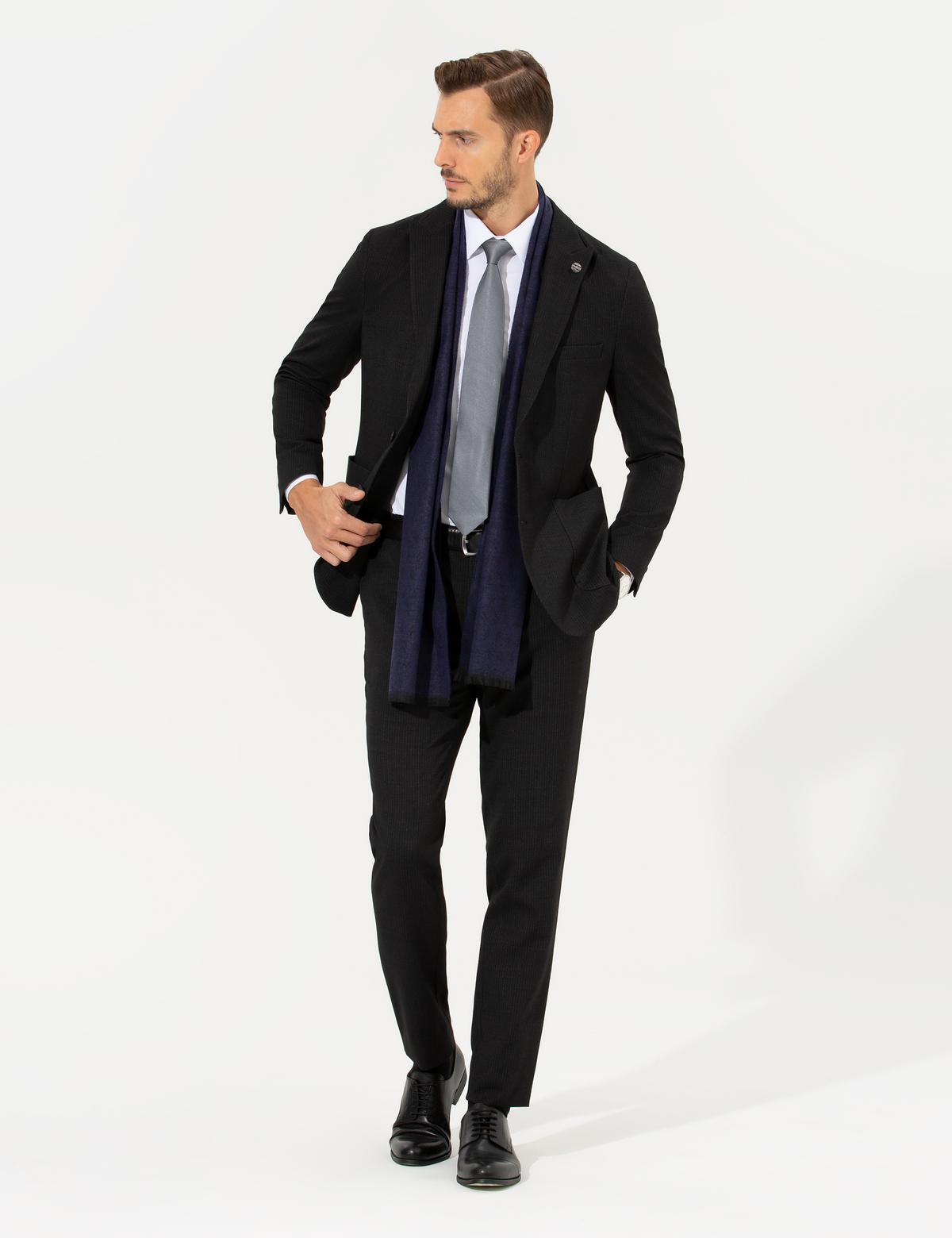 Siyah Ex. Slim Fit Takım Elbise