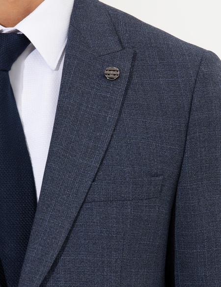 Lacivert Ex. Slim Fit Takım Elbise - 50256527041