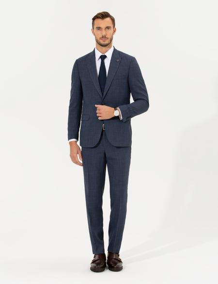 Lacivert Ex. Slim Fit Takım Elbise - 50256527041