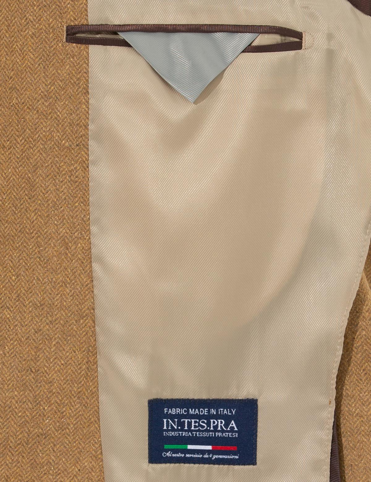 Kahverengi Slim Fit Ceket - 50256392005