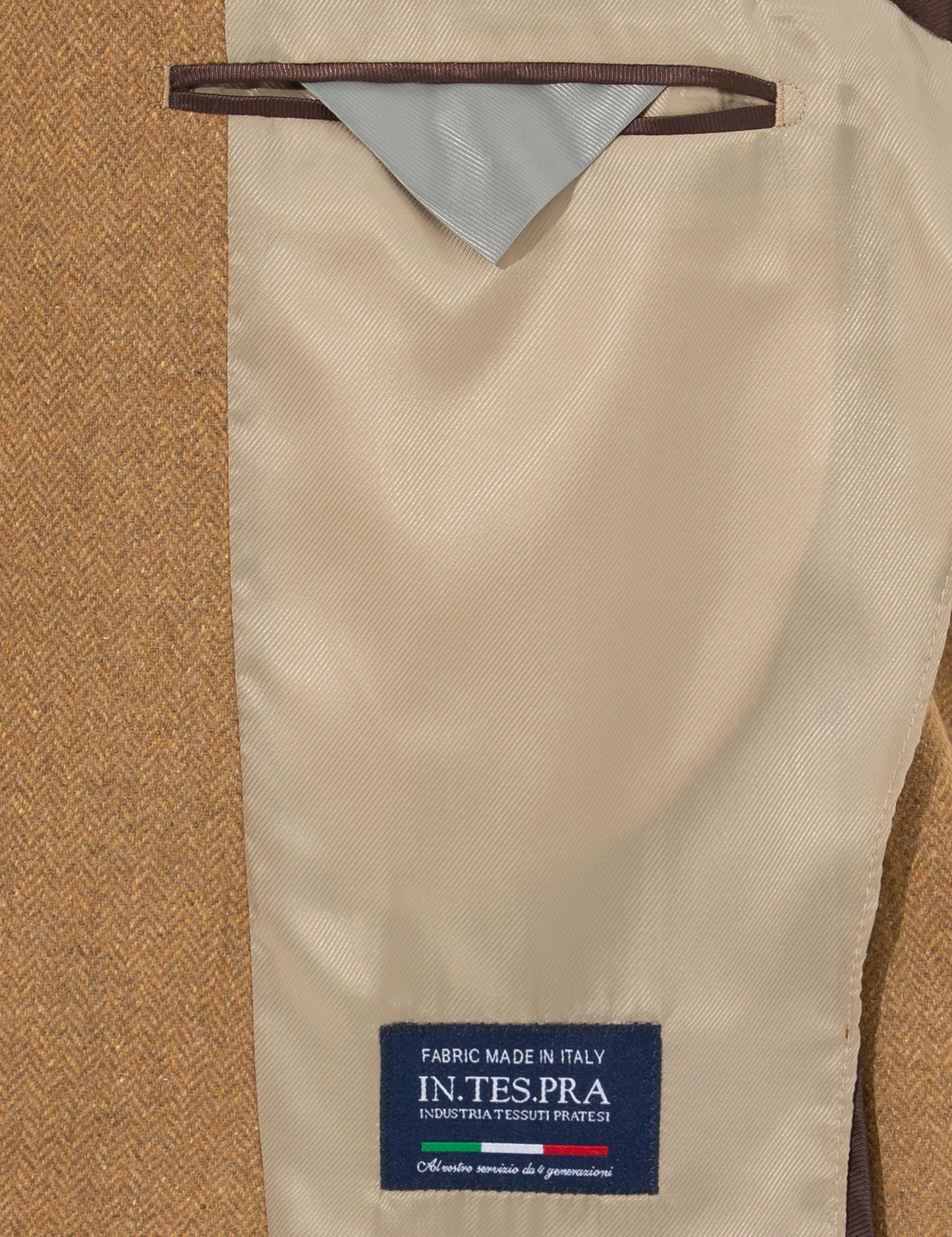 Kahverengi Slim Fit Ceket