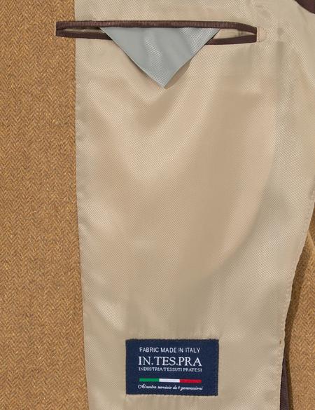 Kahverengi Slim Fit Ceket - 50256392005