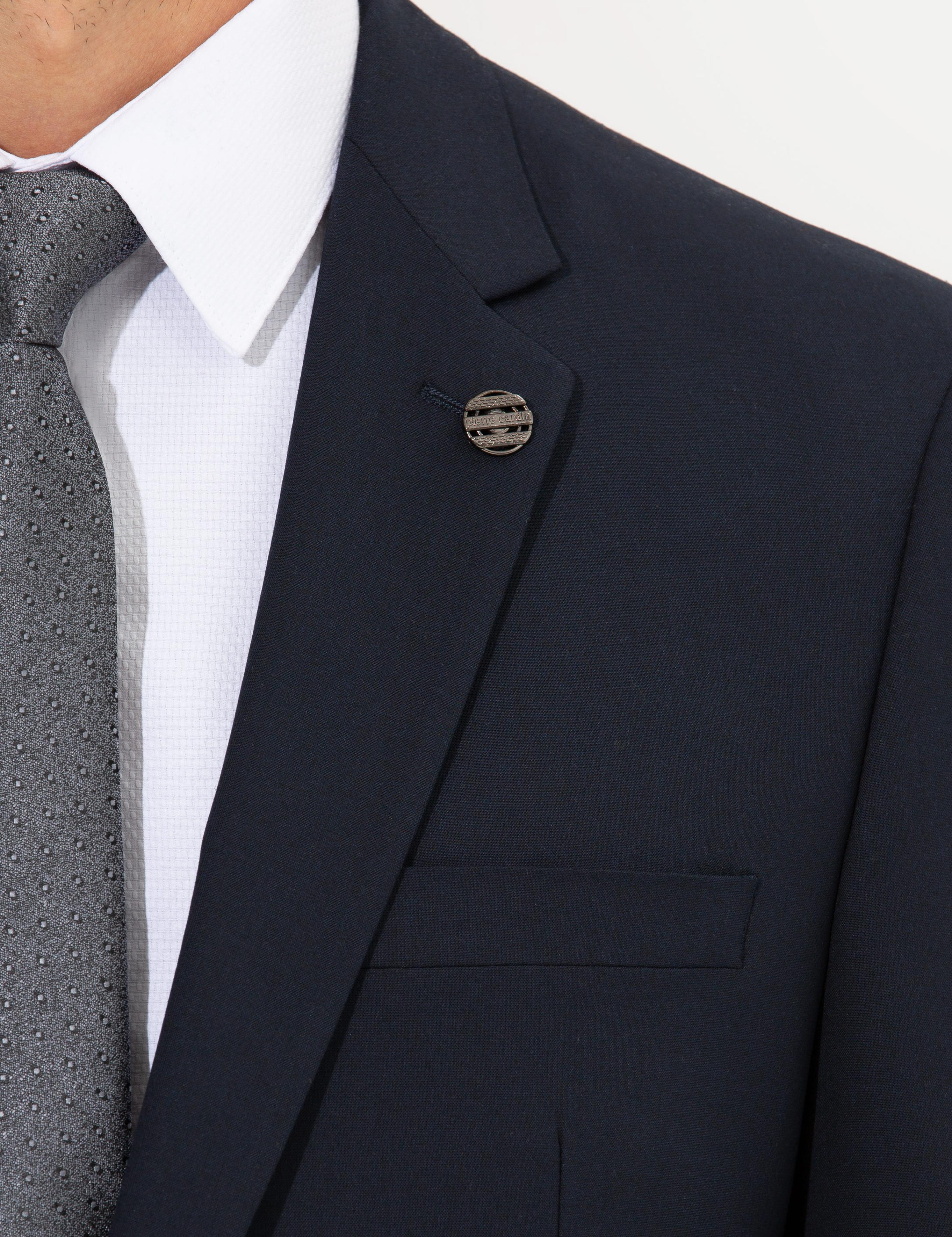 Lacivert Slim Fit Takım Elbise