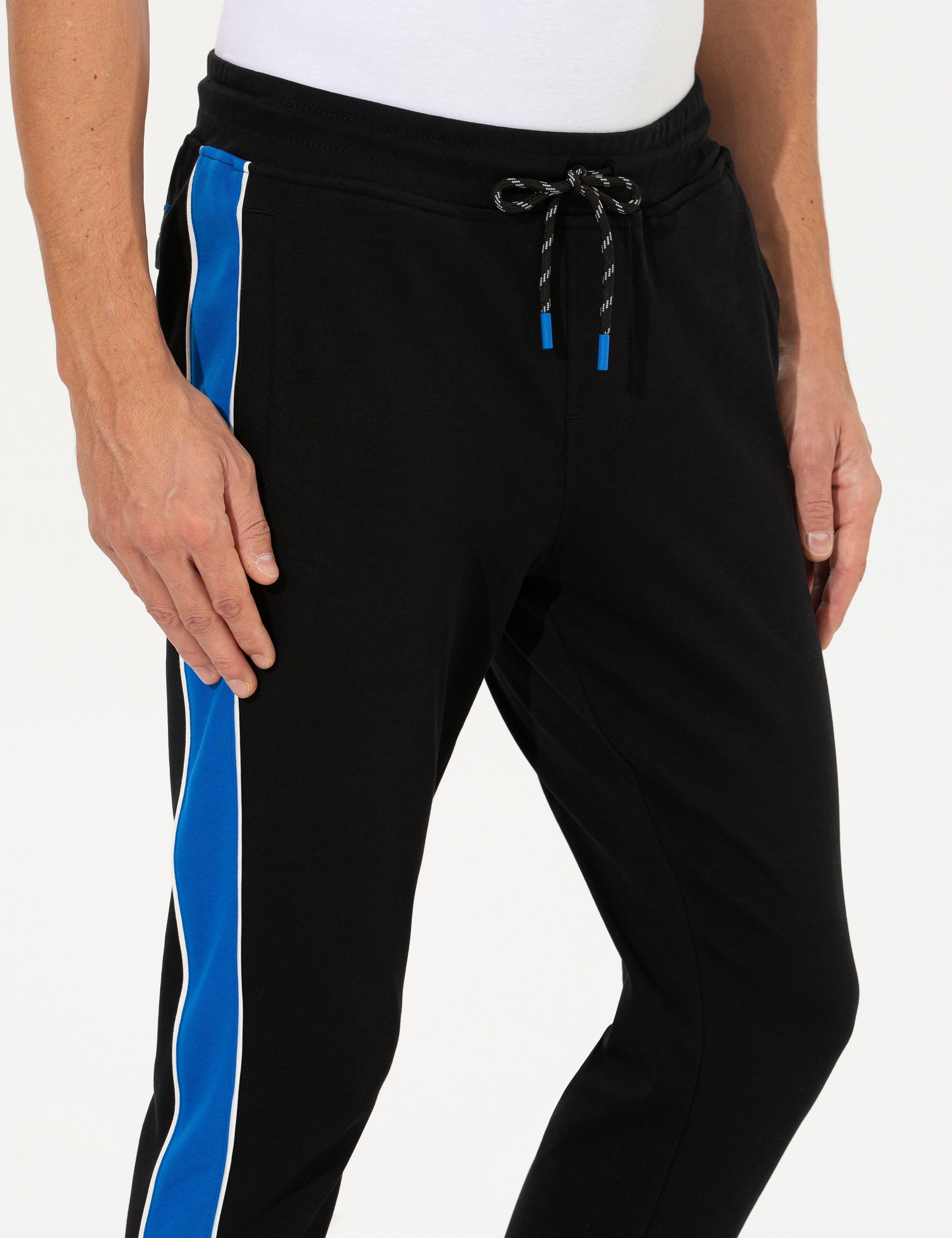 Siyah Ex. Slim Fit Eşofman Altı