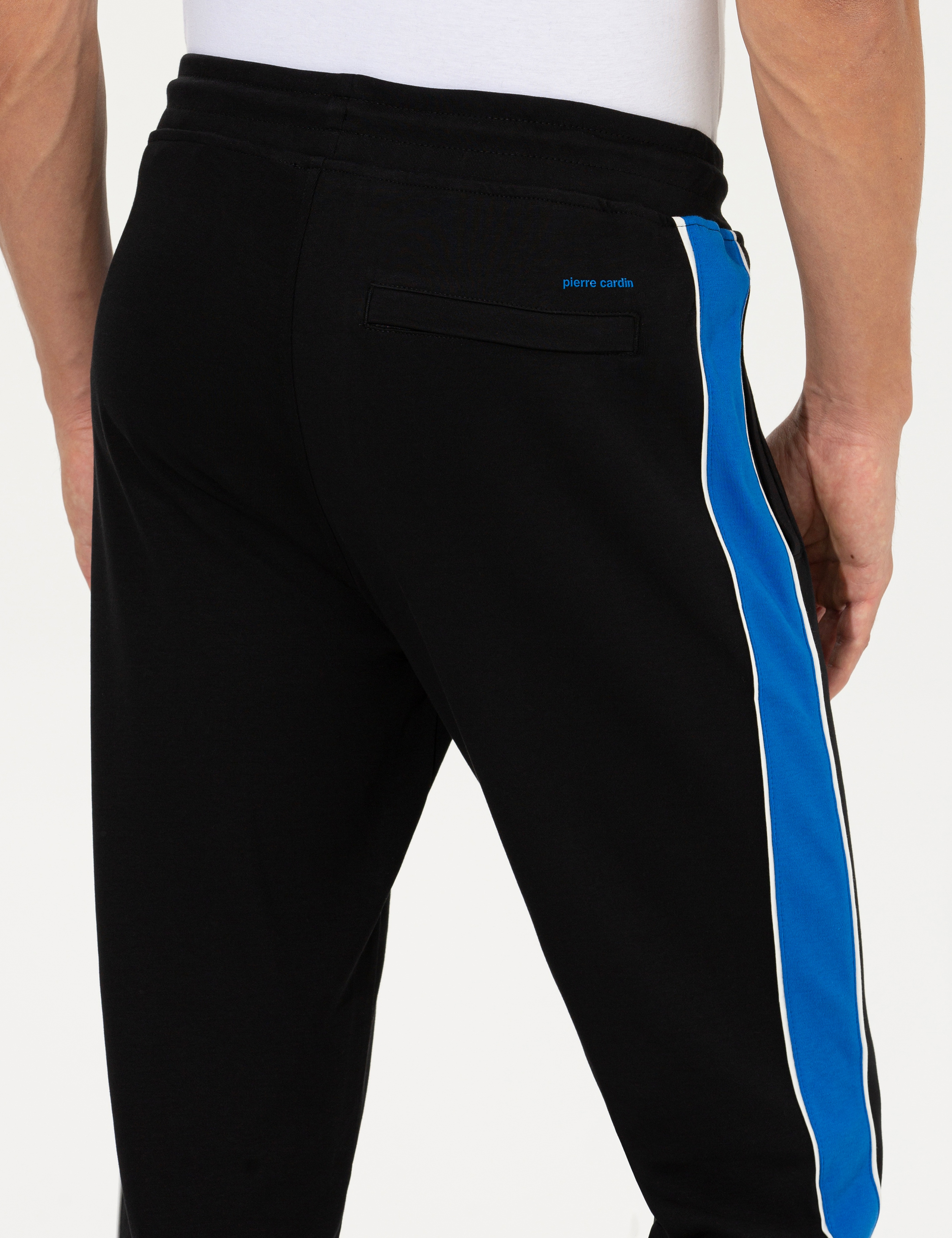 Siyah Ex. Slim Fit Eşofman Altı - Image 7
