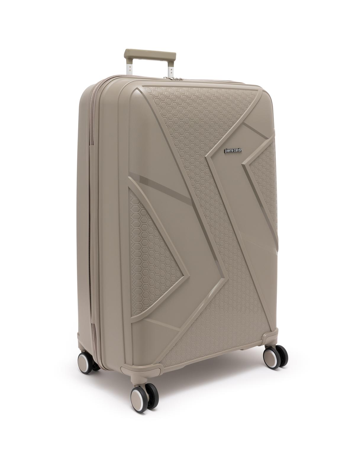 Bej Büyük Boy Valiz - 50274662003