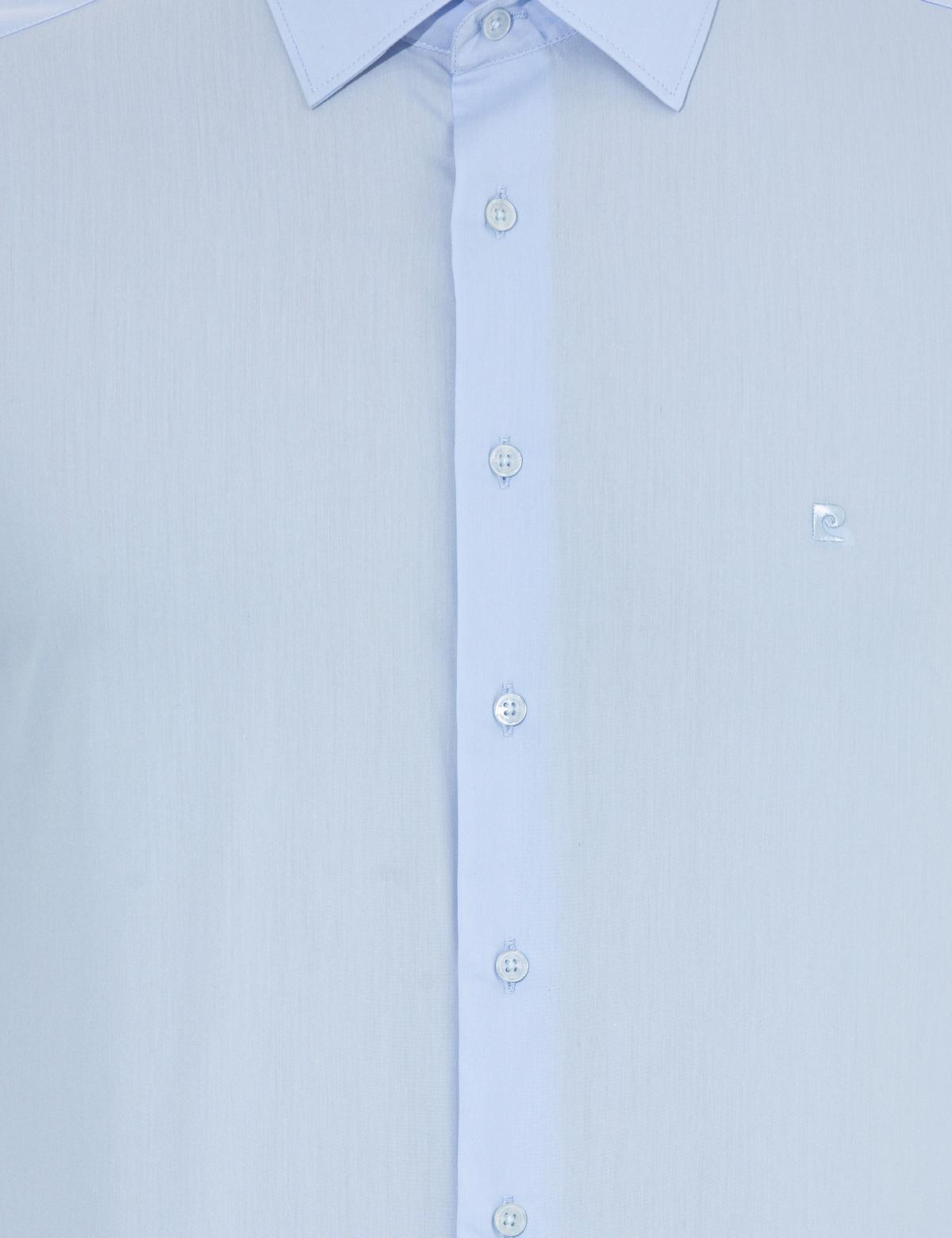 Açık Mavi Regular Fit Uzun Kollu Klasik Gömlek - 50255293006