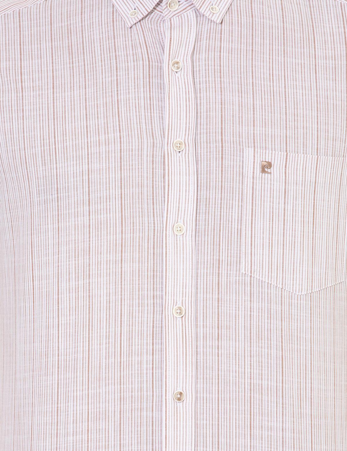 Bej Regular Fit Kısa Kollu Gömlek - 50252483007