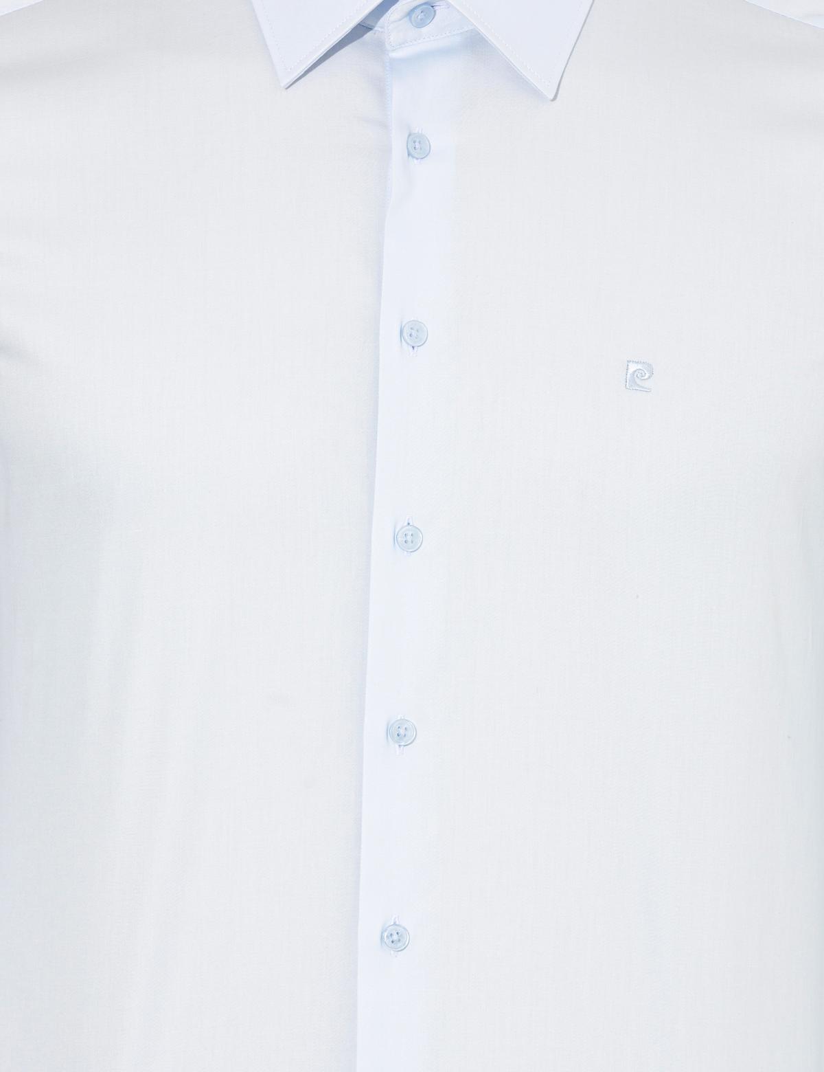 Açık Mavi Slim Fit Uzun Kollu Klasik Gömlek - 50256437010