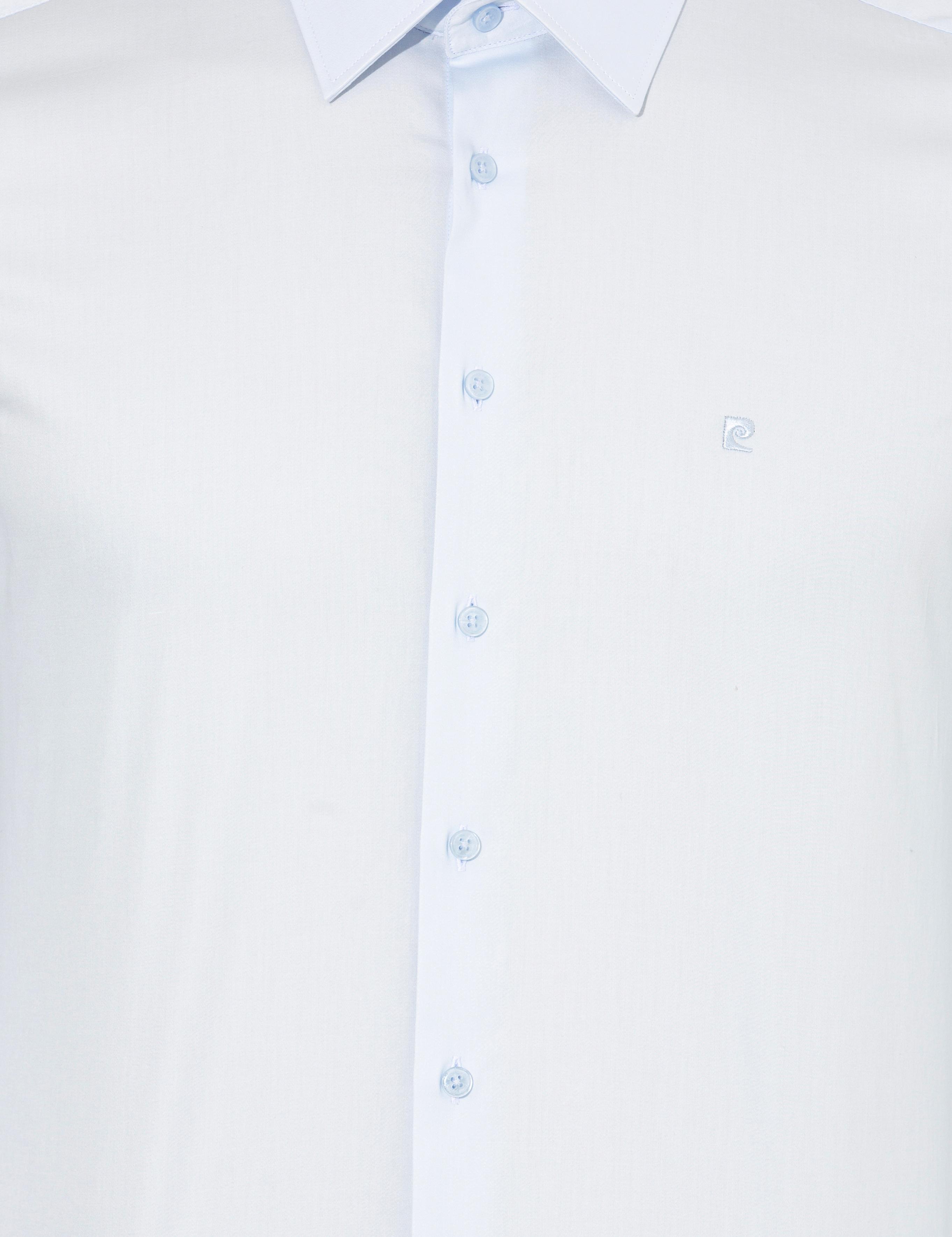 Açık Mavi Slim Fit Uzun Kollu Klasik Gömlek