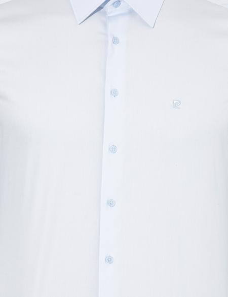 Açık Mavi Slim Fit Uzun Kollu Klasik Gömlek - 50256437010