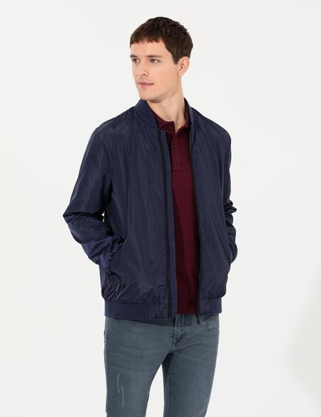 Lacivert Mevsimlik Mont - 50262156003