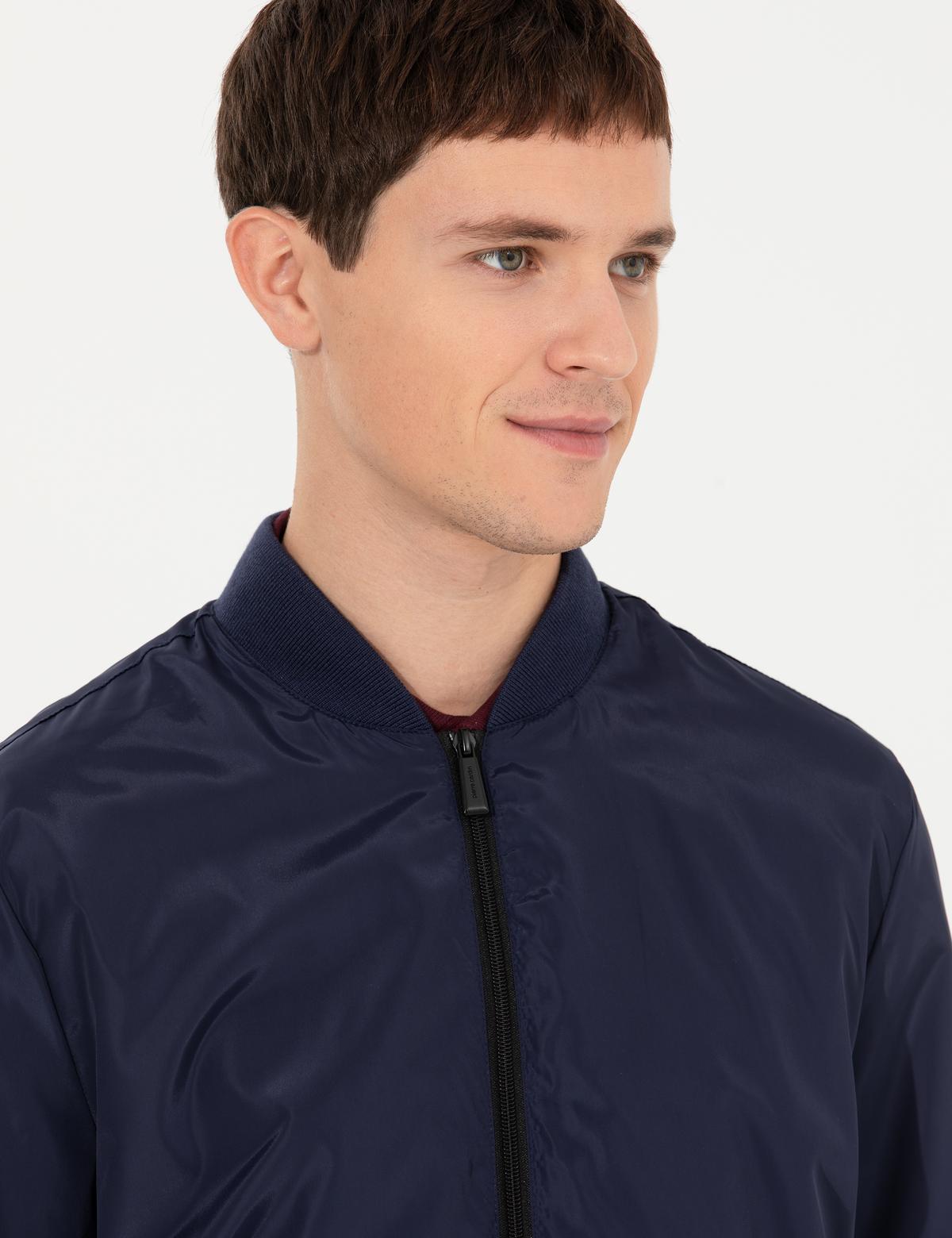 Lacivert Mevsimlik Mont - 50262156003