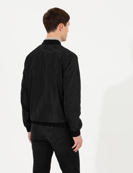 Siyah Mevsimlik Mont - 50262156011