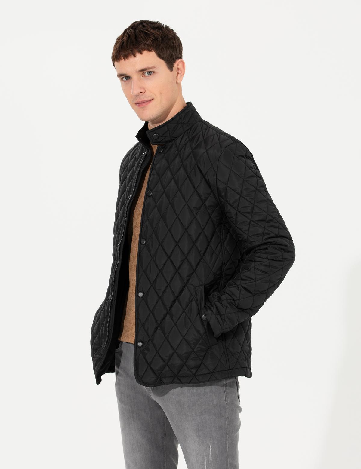 Siyah Basic Mont - 50262158021