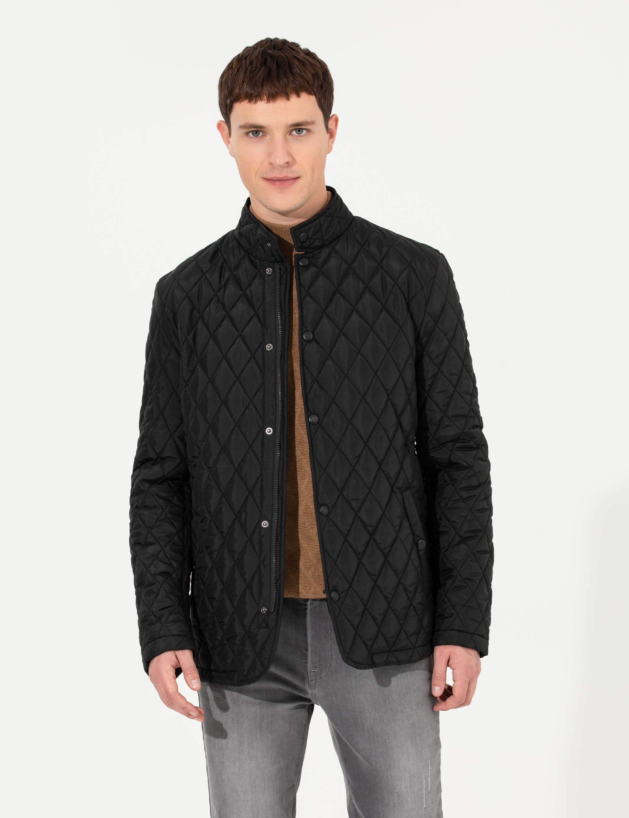 Siyah Basic Mont