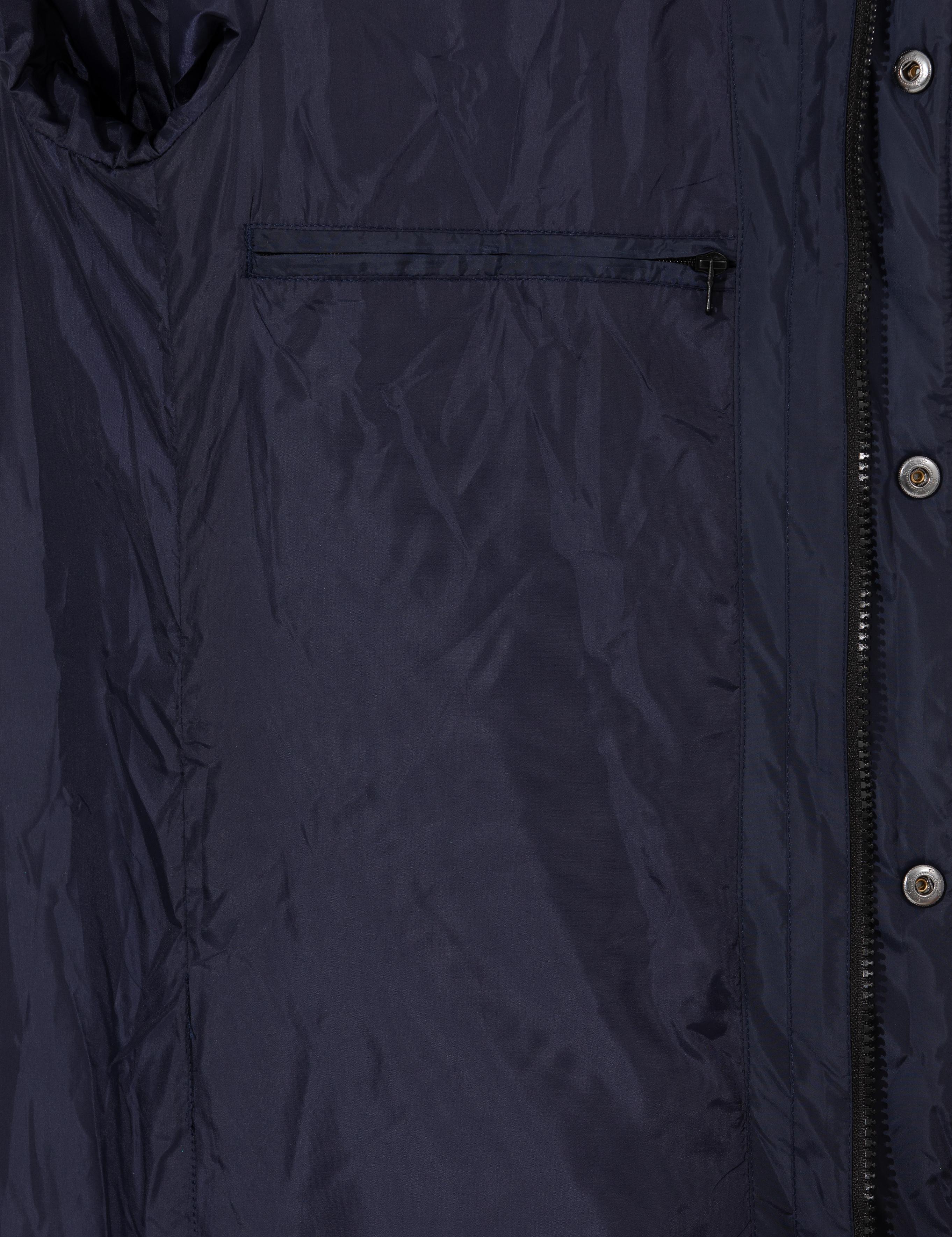 Lacivert Standart Fit Mont