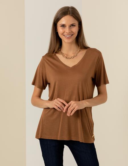 Taba Regular Fit Tişört - 50246149009