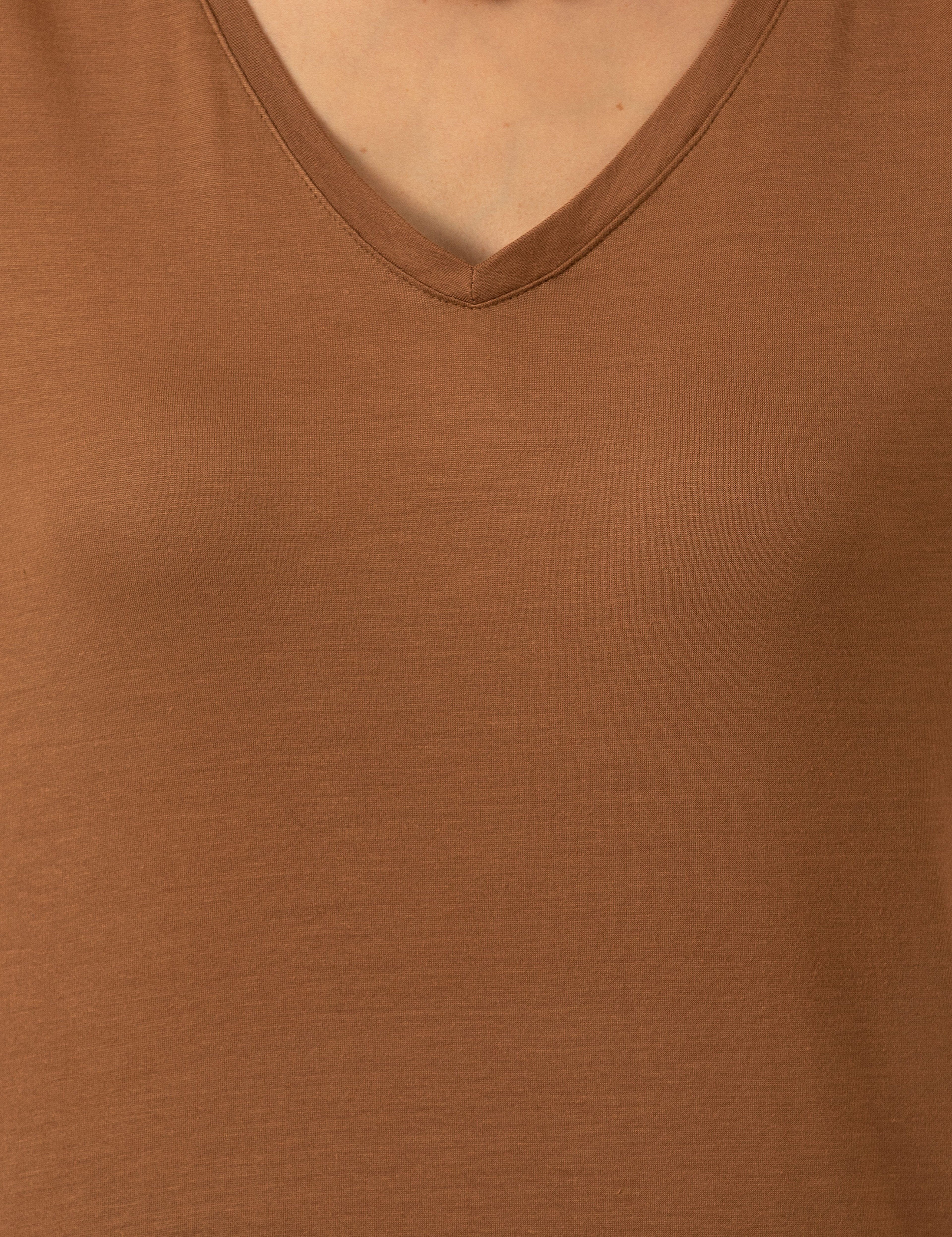 Taba Regular Fit Tişört - Image 6