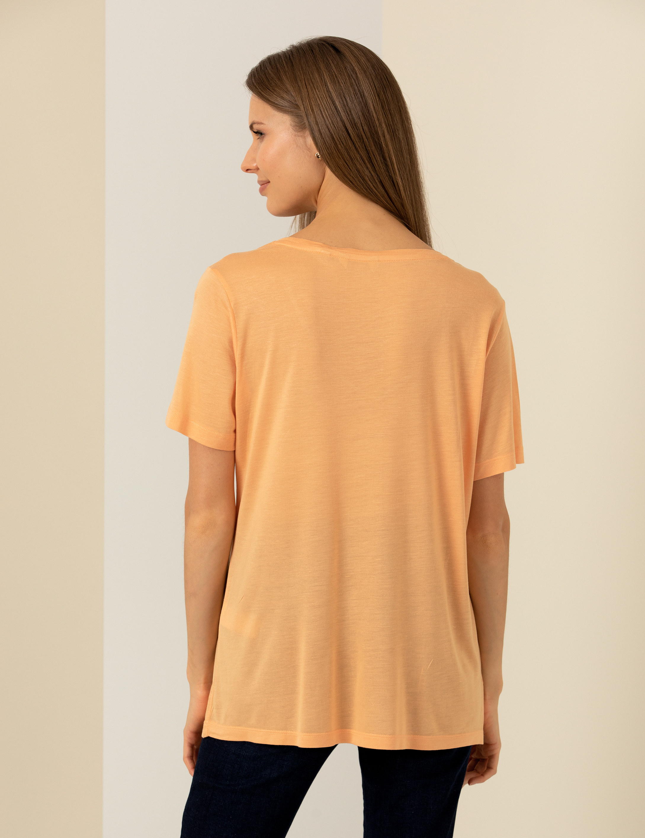 Pierre Cardin Turuncu Regular Fit Tişört görsel 5