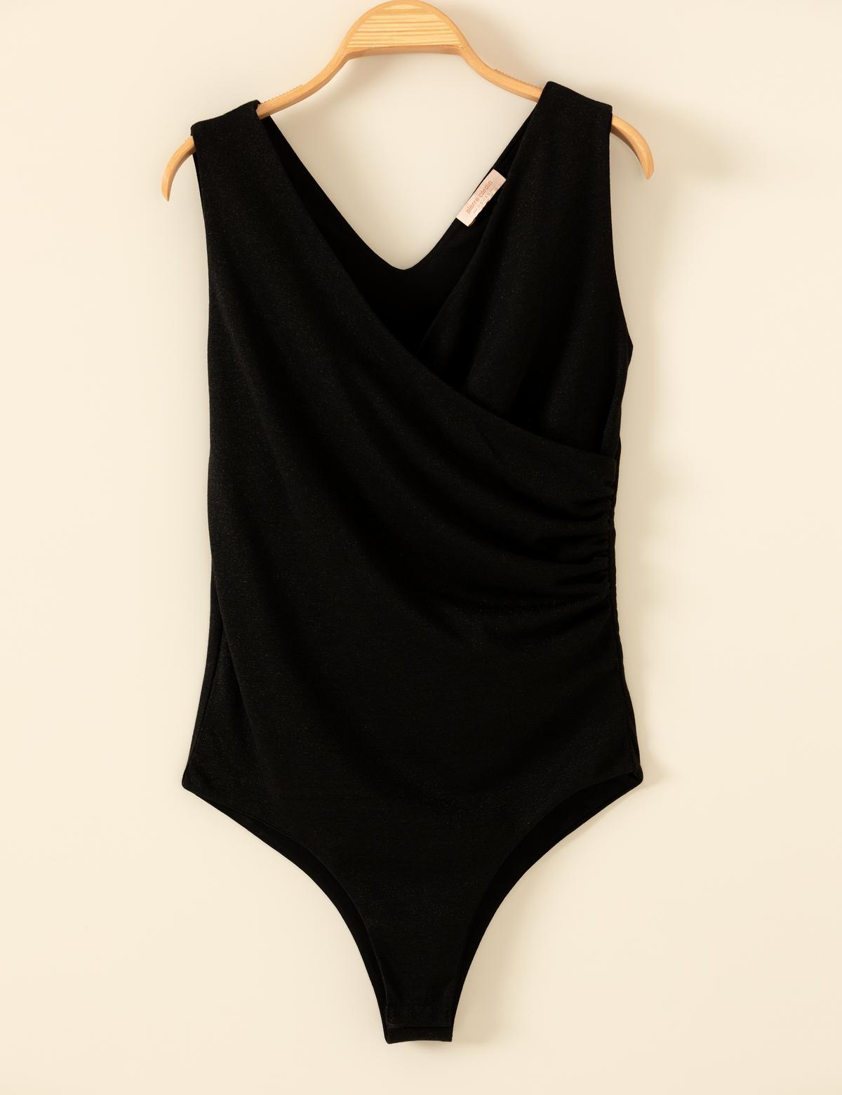 Siyah Zıbın Bluz - 50246891032