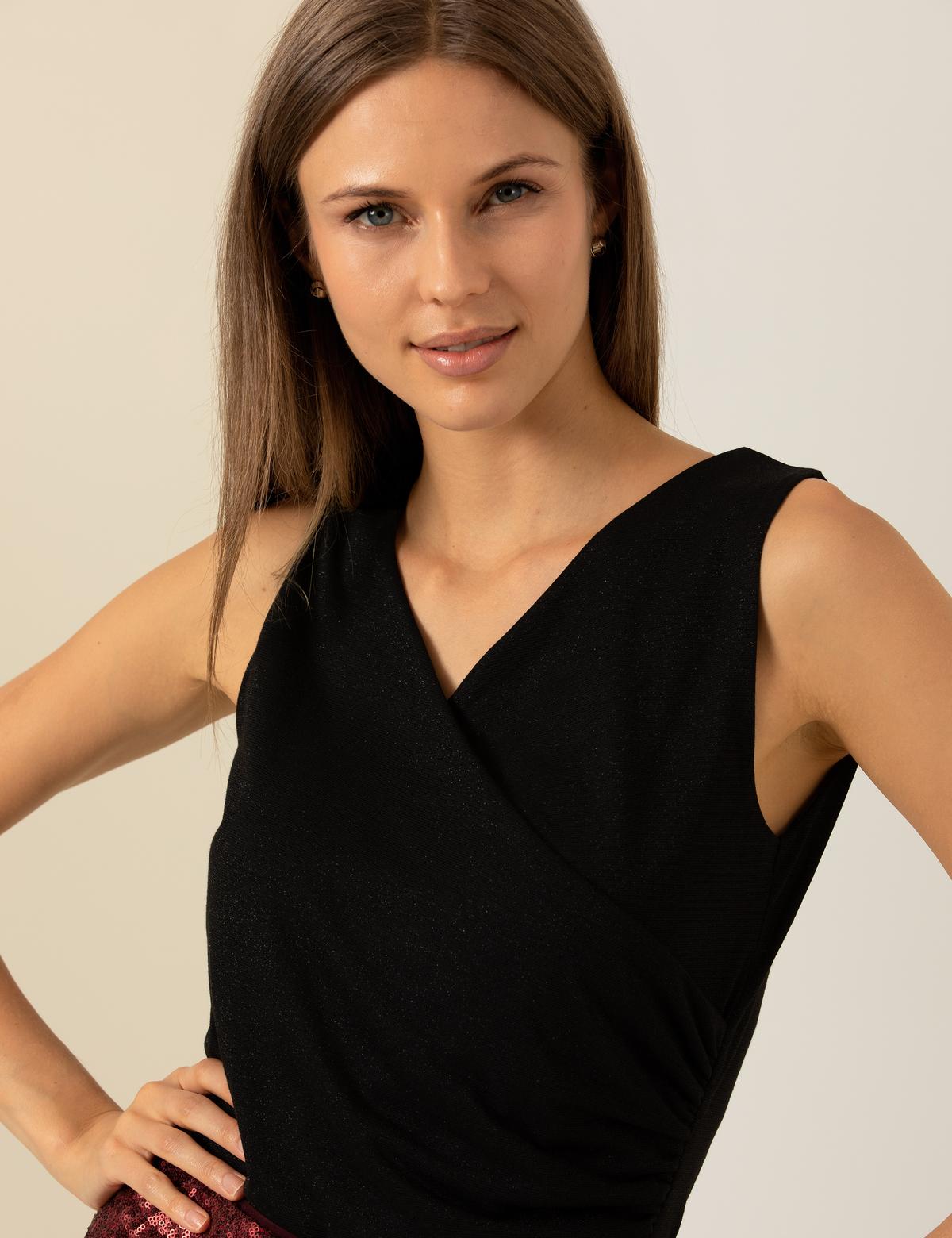 Siyah Zıbın Bluz - 50246891032