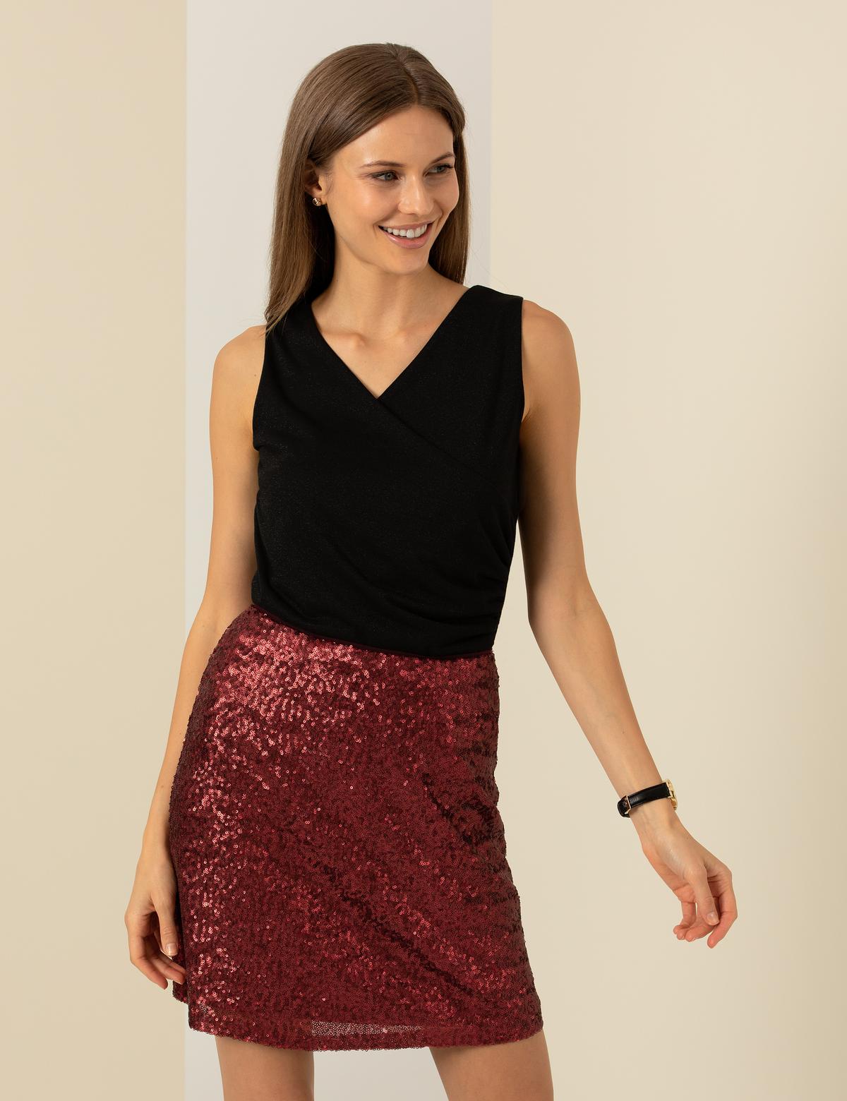 Siyah Zıbın Bluz - 50246891032