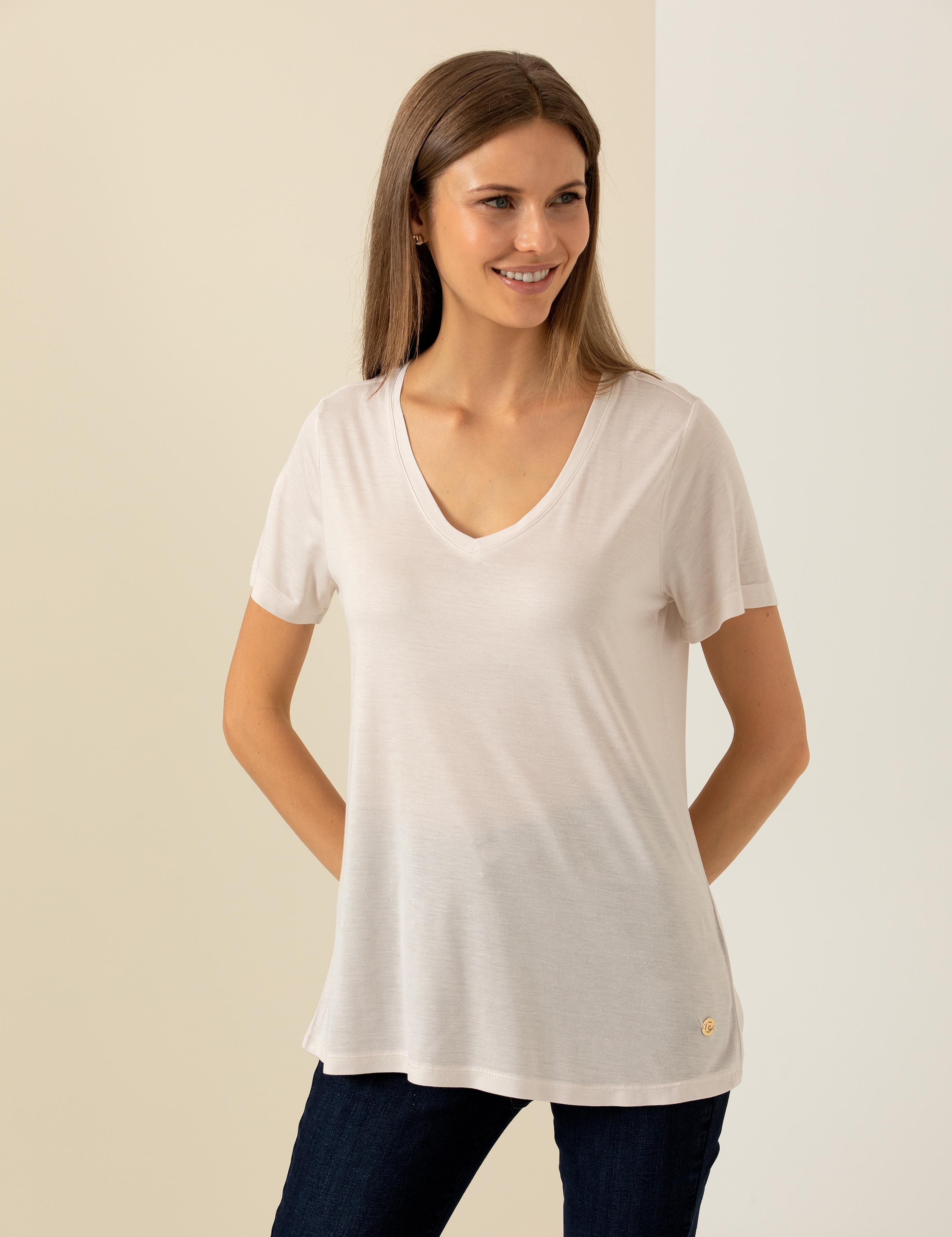 Ekru Regular Fit Tişört