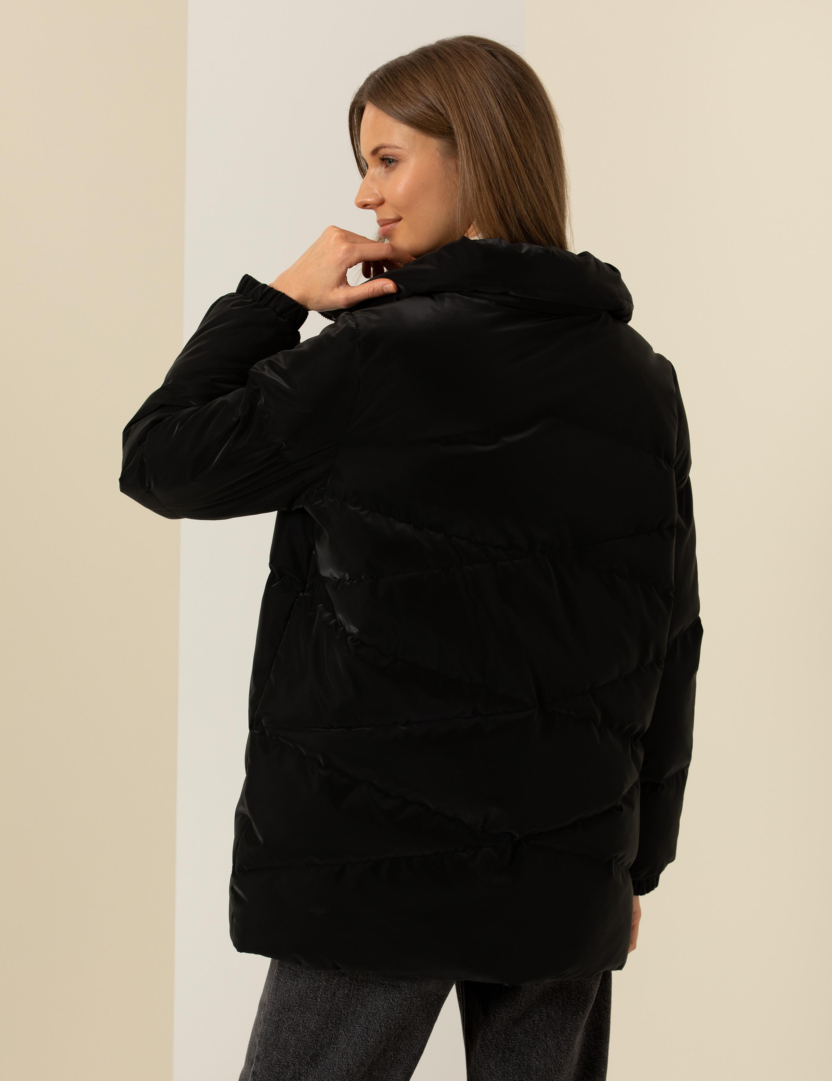 Siyah Standart Fit Mont