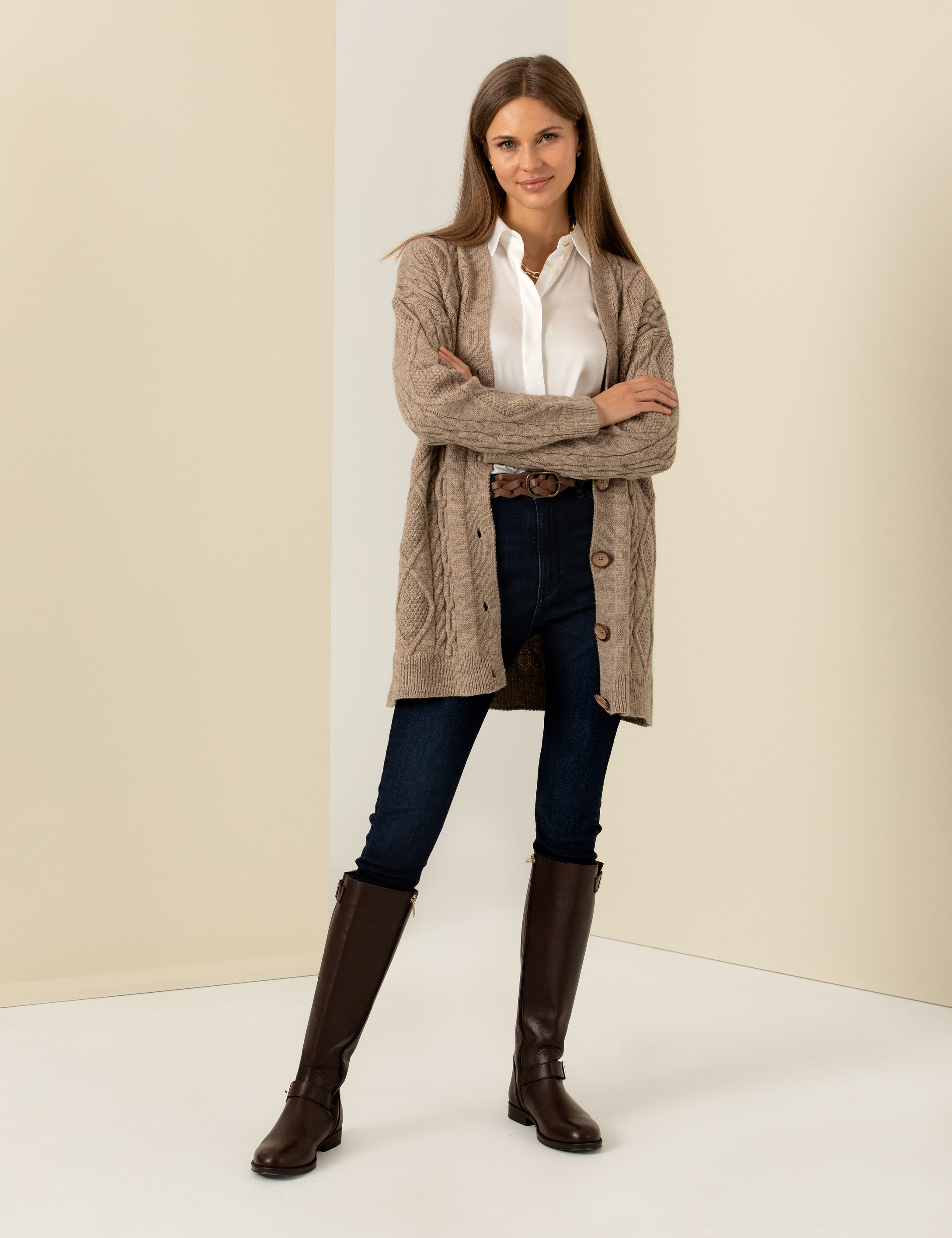 Vizon Comfort Fit Triko Hırka - Image 3