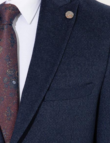 Lacivert Ekstra Slim Fit Ceket - 50257488005