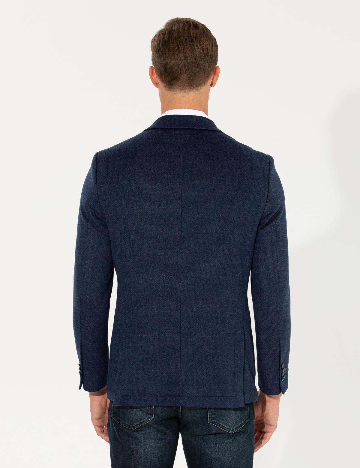 Lacivert Ekstra Slim Fit Ceket - 50257488005