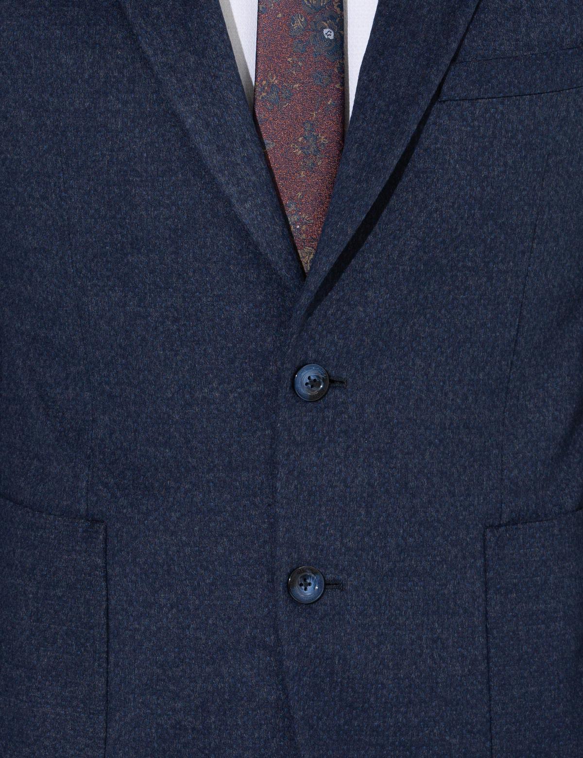 Lacivert Ekstra Slim Fit Ceket - 50257488005