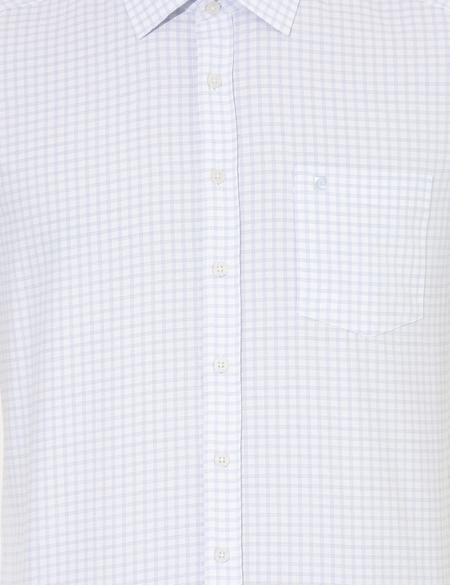 Açık Mavi Regular Fit Kısa Kollu Gömlek - 50252474008